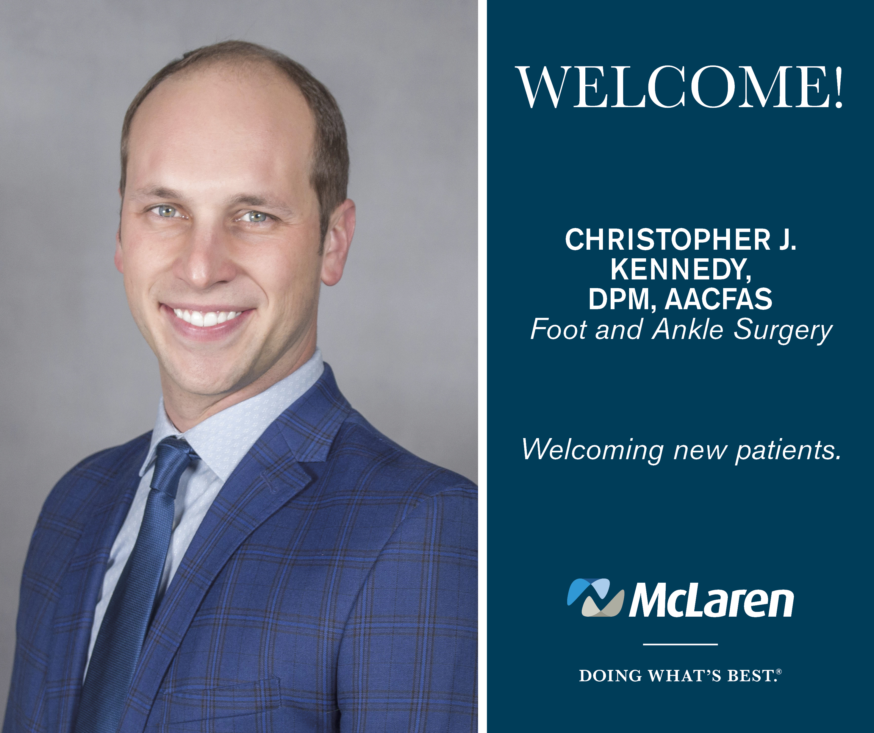 Podiatric Surgeon Joins New Orthopedic Clinic